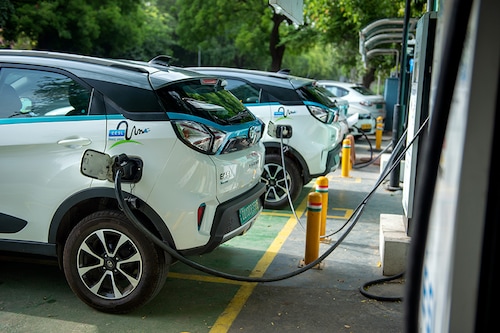 The Indian electric vehicle (EV) market is expected to see 40–45 percent EV adoption for two-wheeler vehicles and 15–20 percent for four-wheel passenger vehicles (PVs) by 2030
Image: Shutterstock The Indian electric vehicle (EV) market is expected to see 40–45 percent EV adoption for two-wheeler vehicles and 15–20 percent for four-wheel passenger vehicles (PVs) by 2030
Image: Shutterstock