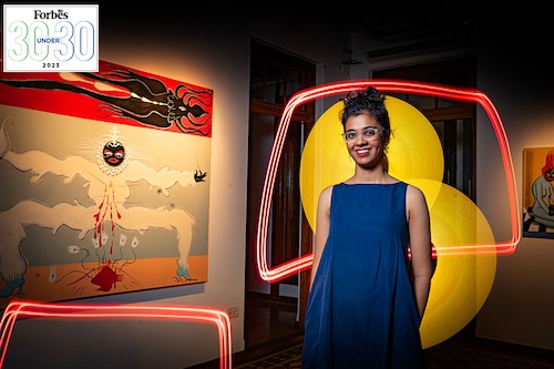 Rithika Pandey
Image: Mexy Xavier Light painting: Neha Mithbawkar &amp Arpit Jain