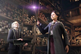 Players of "Hogwarts Legacy" get to spend time as students at the famous wizarding school, with courses in magic and multiple quests to complete. Players of "Hogwarts Legacy" get to spend time as students at the famous wizarding school, with courses in magic and multiple quests to complete.
Image: Courtesy of Warner Bros.Â©
