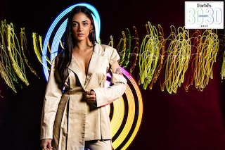 Ambika Nayak
Image: Mexy Xavier Light painting: Neha Mithbawkar &amp Hemal Patel Assisted by Zeal
Stylist: Divya Gursahani Outfit: Pantsuit: Deme Love  Jewellery: Misho desi Boots: Louboutinworld
