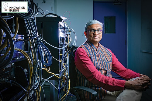 Sunil Gupta, co-founder and CEO, QNu Labs
Image: Selvaprakash Lakshmanan for Forbes India Sunil Gupta, co-founder and CEO, QNu Labs
Image: Selvaprakash Lakshmanan for Forbes India