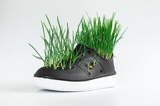 Sneakers are embracing new materials to forge a more sustainable future. Sneakers are embracing new materials to forge a more sustainable future.
Image: Shutterstock