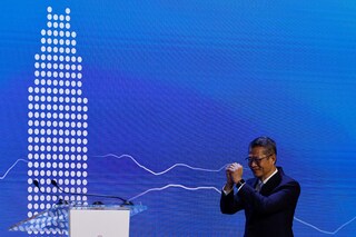 Paul Chan, Financial Secretary of Hong Kong. Image:&nbspTyrone Siu / Reuters