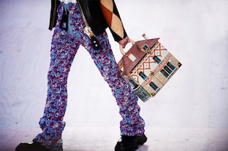 Louis Vuitton"s dollhouse handbag for the spring-summer 2023 season.
Photography Julien De Rosa/ AFP