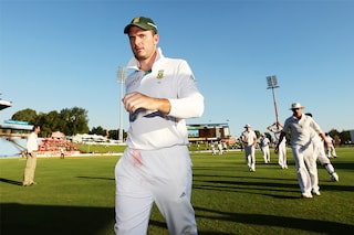 CENTURION, SOUTH AFRICA - FEBRUARY 12: Graeme Smith of South Africa leads his team from the field after day one of the First Test match between South Africa and Australia on February 12, 2014 in Centurion, South Africa.
Image: Morne de Klerk/Getty Images