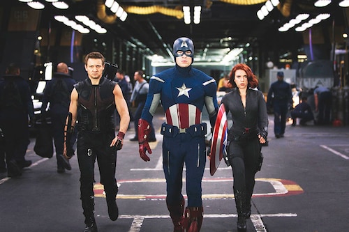 Marvel"s "Avengers" saga suffers from Smurfette syndrome.
Image: Marvel. All Rights Reserved.©, Avengers Marvel"s "Avengers" saga suffers from Smurfette syndrome.
Image: Marvel. All Rights Reserved.©, Avengers