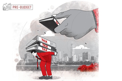 Simplifying taxation and tariff structures, bringing parity in tax rates, identifying sunrise industries for tax exemptions, lowering the tax burden in capital markets and easing compliance requirements are some of the top expectations from Minister of Finance Nirmala Sitharaman
Illustration: Chaitanya Dinesh Surpur Simplifying taxation and tariff structures, bringing parity in tax rates, identifying sunrise industries for tax exemptions, lowering the tax burden in capital markets and easing compliance requirements are some of the top expectations from Minister of Finance Nirmala Sitharaman
Illustration: Chaitanya Dinesh Surpur