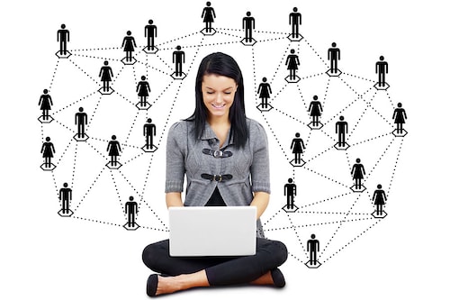 The lens through which people view their networking can alter how they feel about it
Image: Shutterstock The lens through which people view their networking can alter how they feel about it
Image: Shutterstock