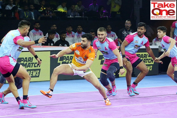 The Pro Kabaddi league is set to enter its 10th season and remains the second-most watched domestic franchise league after the IPL
Image: Courtesy Pro Kabaddi league