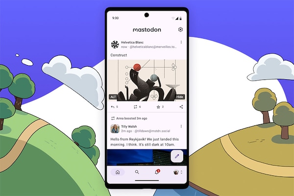 Mastodon hit a million users last year. Image: Mastodon website