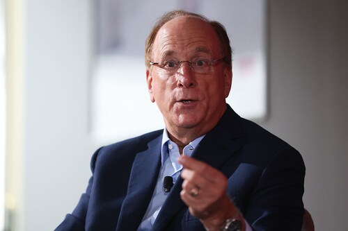 BlackRock CEO Larry Fink Image: Hollie Adams/Bloomberg via Getty Images BlackRock CEO Larry Fink Image: Hollie Adams/Bloomberg via Getty Images