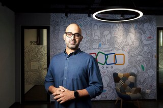 Praval Singh, VP for marketing and customer experience at Zoho
Image: Madhu Kapparath