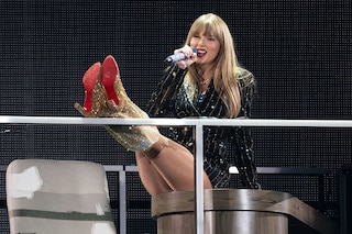 US singer-songwriter Taylor Swift performs onstage on the first night of her "Eras Tour" at AT&T Stadium in Arlington, Texas, on March 31, 2023.
Image: Suzzanne Cordeiro / AFP