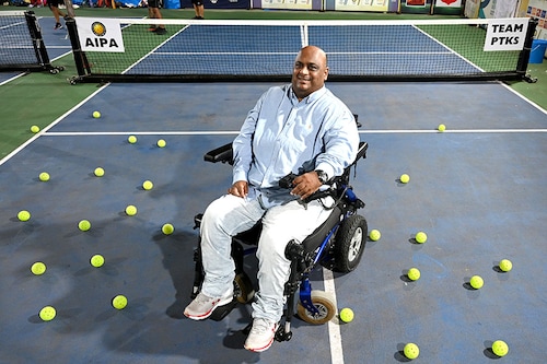Arvind Prabhoo, President of the International Pickleball Association (IPA) and chairman of the Prabodhankar Thackeray Krida Sankul in Mumbai
Image: Swapnil Sakhare