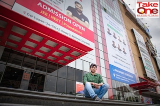 Cinemall, a shopping centre where students are not seen in their coaching uniforms in the evening. The most interesting aspect of the mall is the brands that it has: From Pizza Hut to PVR
Image: Kapil Kashyap