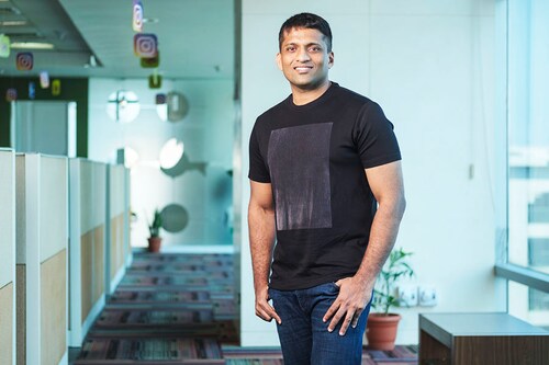 Byju Raveendran, Founder & CEO, Think and Learn Pvt Ltd (BYJU"S). Bengaluru.
Image: Nishant Ratnakar