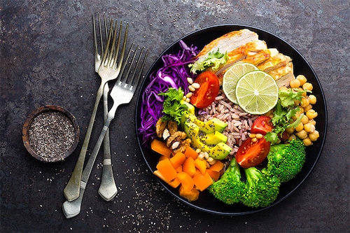 According to a new study, adopting an eco-friendly diet can help reduce the risk of death from cancer or heart disease. Image: Shutterstock