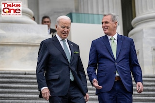 US President Joe Biden urged the Senate to pass the bill as quickly as possible.
Image: Drew Angerer/Getty Images