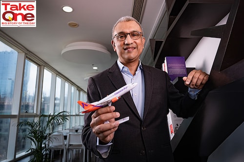 Vinay Dube, CEO and co-founder, Akasa Air&nbspImage: Mexy Xavier