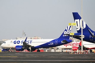 GoAir has sought the DGCA’s nod to restart flights with 22 aircraft for the next five months
Image: Punit Paranjpe / AFP