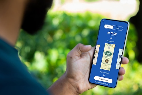 The CBDC or e-rupee is in the pilot stage for both wholesale and retail uses.