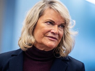 Tourists take a selfie photograph on the famous pier of a South Korean Netflix serie in the village of Iseltwald at the shore of Lake Brienz, in the Swiss Alps.
Image: Fabrice Coffrini / AFP