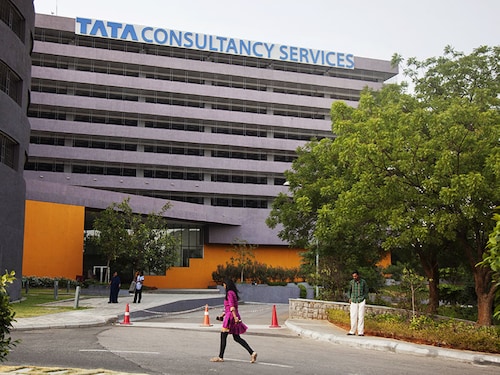 Tata Consultancy Services has bagged a $1.9 billion deal from UK-based National Employment Savings Trust (Nest) to digitally transform its scheme.Image: Namas Bhojani/Bloomberg via Getty Images