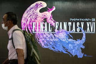 Before the release on Thursday, keen fans were able to play a demo of the first part of Final Fantasy XVI. Image: Philip Fong / AFP