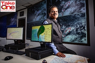 Mrutyunjay Mohapatra, director general of Meteorology, India, and India Meteorological Department (IMD) Image: Madhu Kapparath