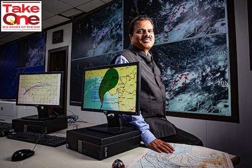 Mrutyunjay Mohapatra, director general of Meteorology, India, and India Meteorological Department (IMD) Image: Madhu Kapparath