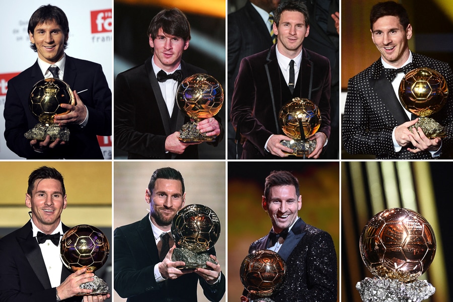 Lionel Messi won the men