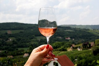 RosÃ© wine is often associated with France, but Chile, New Zealand and Romania are also producers.
Image: Shutterstock
