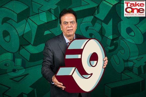 J C Chaudhry, the founder of Aakash Educational Services Limited (AESL) and founder &amp chairman of Chaudhry Nummero.  
Image: Amit Verma