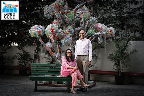 Vita and Jalaj Dani founded Dani Foundation to help create a self-sustaining society by empowering individuals
Image: Neha mithbawkar for Forbes India