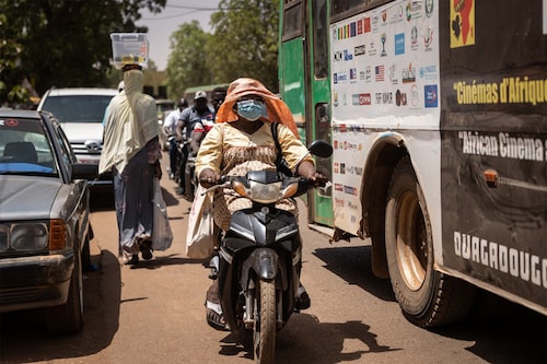 Nearly one person in seven in Burkina"s population of 22 million has a motorbike, according to transport ministry figures for 2020.
Image: Olympia De Maismont / AFP© Nearly one person in seven in Burkina"s population of 22 million has a motorbike, according to transport ministry figures for 2020.
Image: Olympia De Maismont / AFP©
