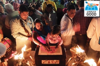 Donations to places of worship and religious institutions can amount to several thousand crores in India, often overshadowing the wealth of business conglomerates
Image: Shutterstock