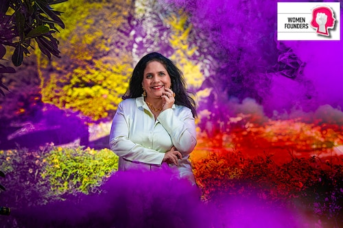 Saroja Yeramilli, Founder and CEO, Melorra
Image: Hemant Mishra for Forbes India Saroja Yeramilli, Founder and CEO, Melorra
Image: Hemant Mishra for Forbes India