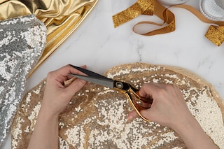 Sequins are being reinvented through a new, more eco-friendly material that"s biodegradable and contains no toxic substances. Image: Shutterstock