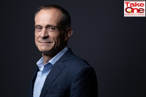 Chief Executive Officer of French electrical equipment giant Schneider Electric, Jean-Pascal Tricoire
Image: Joel Saget / AFP