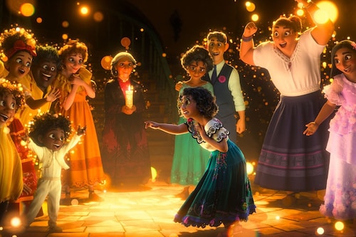 The two most-streamed films of 2022—"Turning Red" and "Encanto" (seen in image)—were both animated movies that told coming-of-age stories about young girls of color.
Image: Courtesy of Walt DisneyÂ©