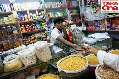According to retail intelligence platform, Bizom, rural consumer goods sales rose by 16.8 percent in the quarter ended March 31 (Q4), marking an 8.9 percent growth for the full financial year (FY23). Image: Vivek Prakash / Reuters