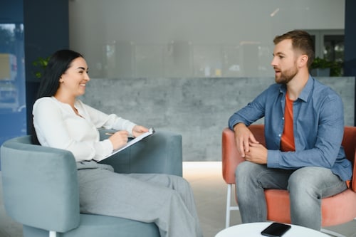 While job interviews have always been stressful, for many the pandemic-related transition to remote interviews exacerbated the problem. Image: Shutterstock While job interviews have always been stressful, for many the pandemic-related transition to remote interviews exacerbated the problem. Image: Shutterstock