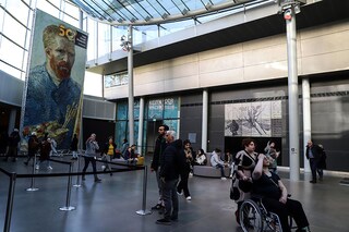 The exhibition "Van Gogh in Auvers. His Final Months" runs in Amsterdam from May 12 to September 3. Image: Valeria Mongelli / AFP