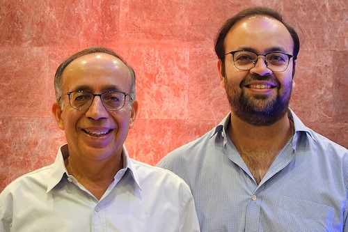 Anil Jagasia and Raunak Jagasia of Savex Technologies Anil Jagasia and Raunak Jagasia of Savex Technologies