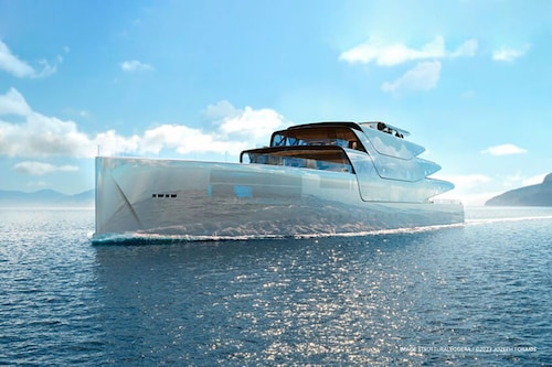 Pegasus is the first 3Dprinted superyacht
Image: Courtesy Forakis Design Pegasus is the first 3Dprinted superyacht
Image: Courtesy Forakis Design