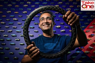 Niraj Singh, CEO & Founder, Spinny,  a full-stack used car retailing platform for new-age buyers.
Image: Madhu Kapparath