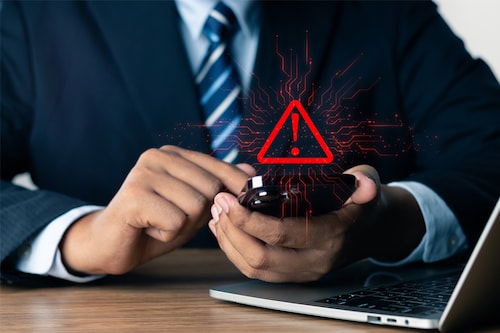 Apple says that unlike regular cybercrime, state-sponsored attacks involve “exceptional resources to target a small number of specific individuals and their devices.
Image: Shutterstock