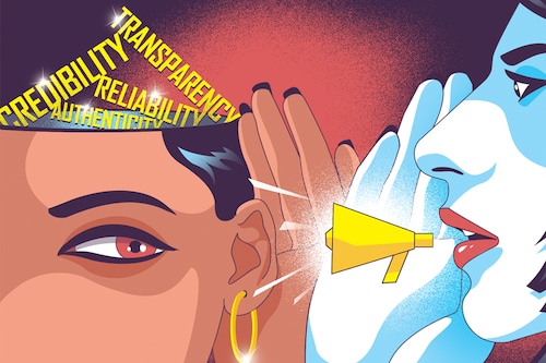 In today’s digital age, trust is a currency that holds immense value, and influencers are the custodians of this trust.
Illustration: Chaitanya Dinesh Surpur In today’s digital age, trust is a currency that holds immense value, and influencers are the custodians of this trust.
Illustration: Chaitanya Dinesh Surpur