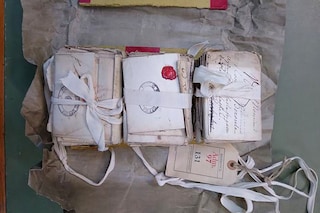 The letters before they were opened and read by Renaud Morieux at The National Archives, Kew. Image: The National Archives / Renaud Morieux
