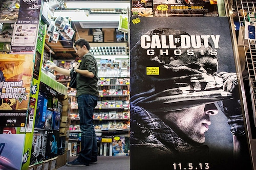 Call of Duty has been the best-selling premium video game franchise in the United States annually for more than a decade.
Image: Philippe Lopez / AFP Call of Duty has been the best-selling premium video game franchise in the United States annually for more than a decade.
Image: Philippe Lopez / AFP